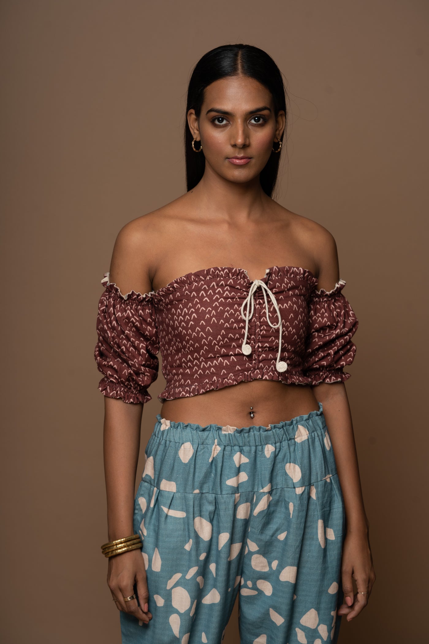 Marsala Reversible Fluttering Butterfly Bralette