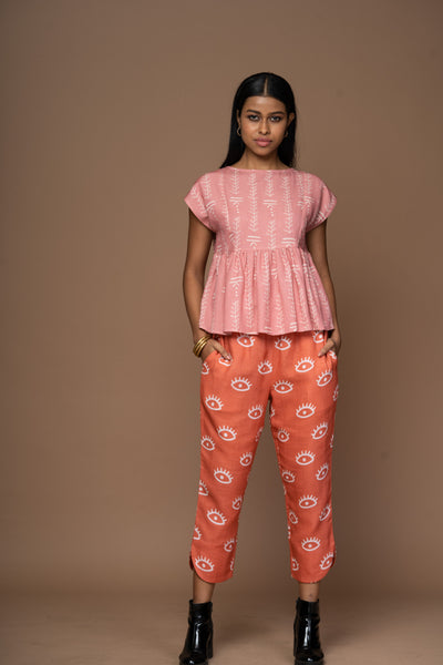 Archway Pants in See the Sea Pattern