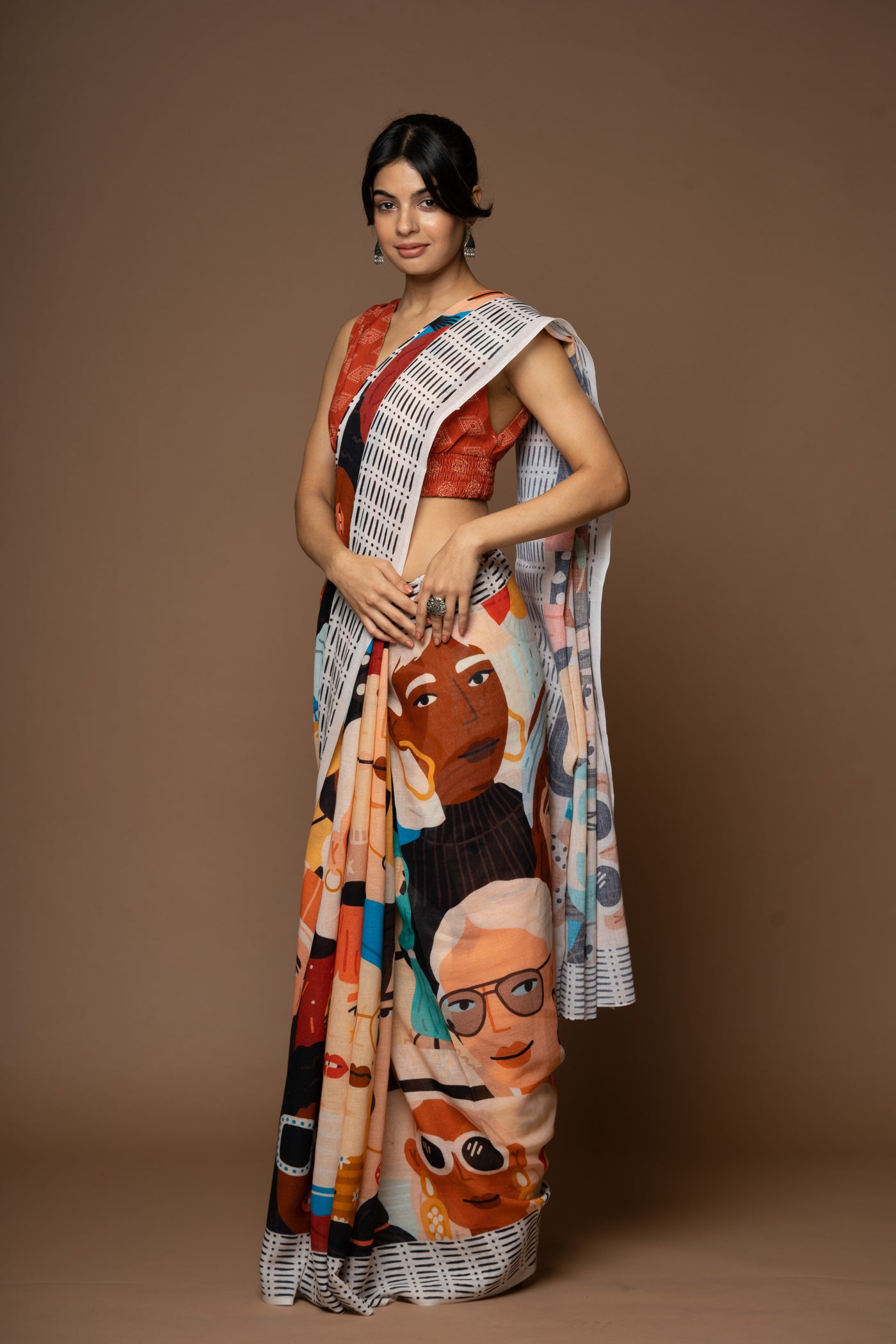 Feminine Force Cotton Sari