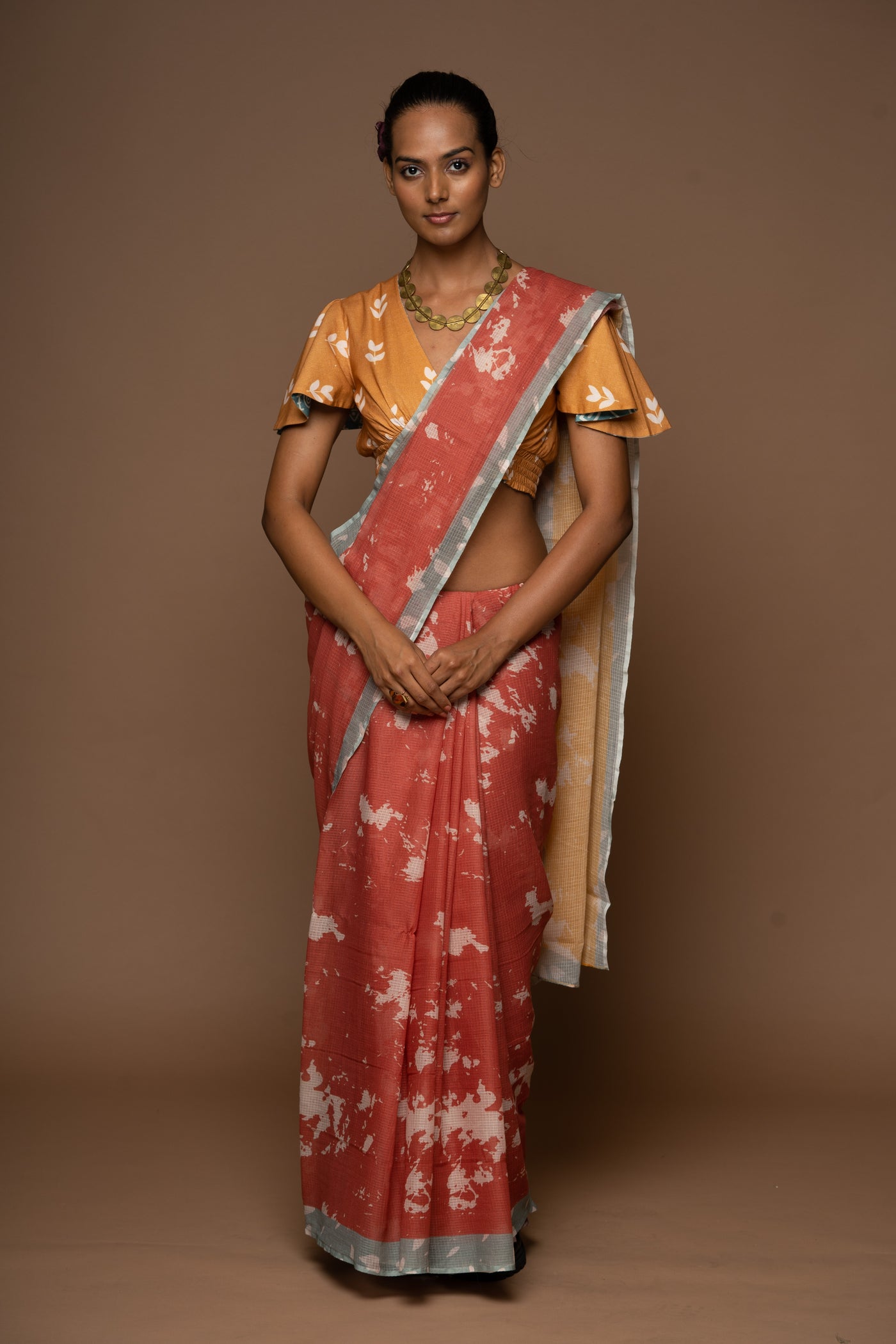 Burnt Sienna Kota Sari