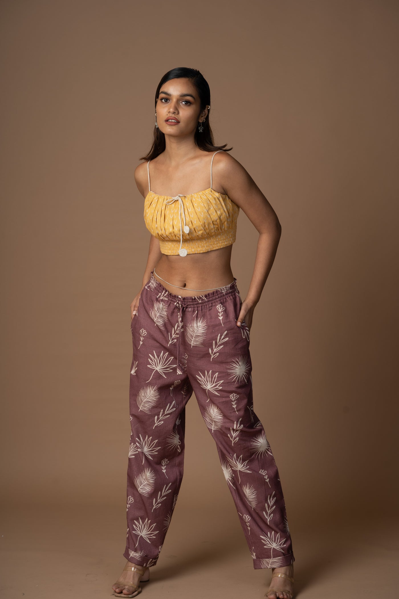 Polish Fit Pants in Shining for You Pattern