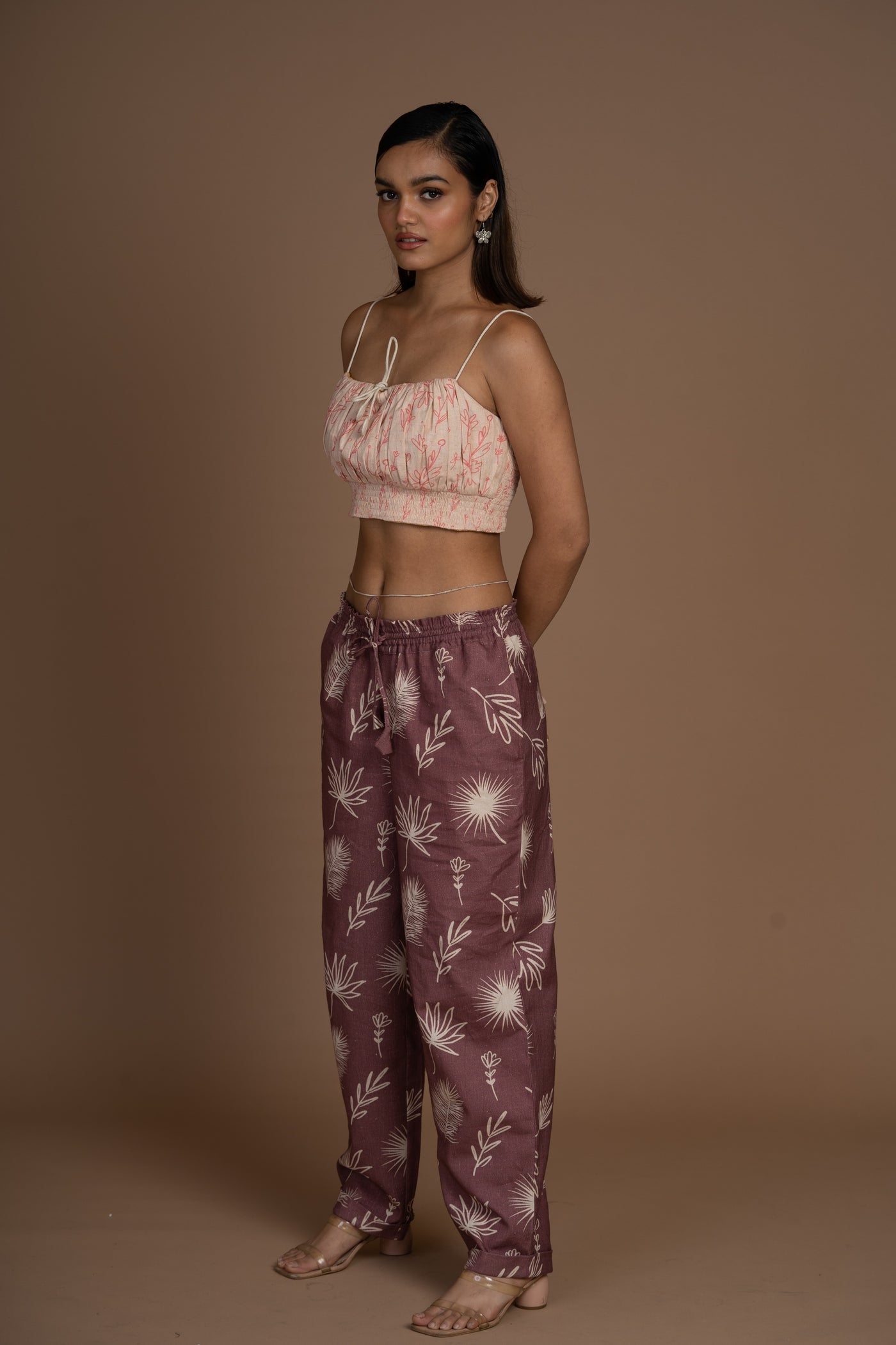 Polish Fit Pants in Shining for You Pattern
