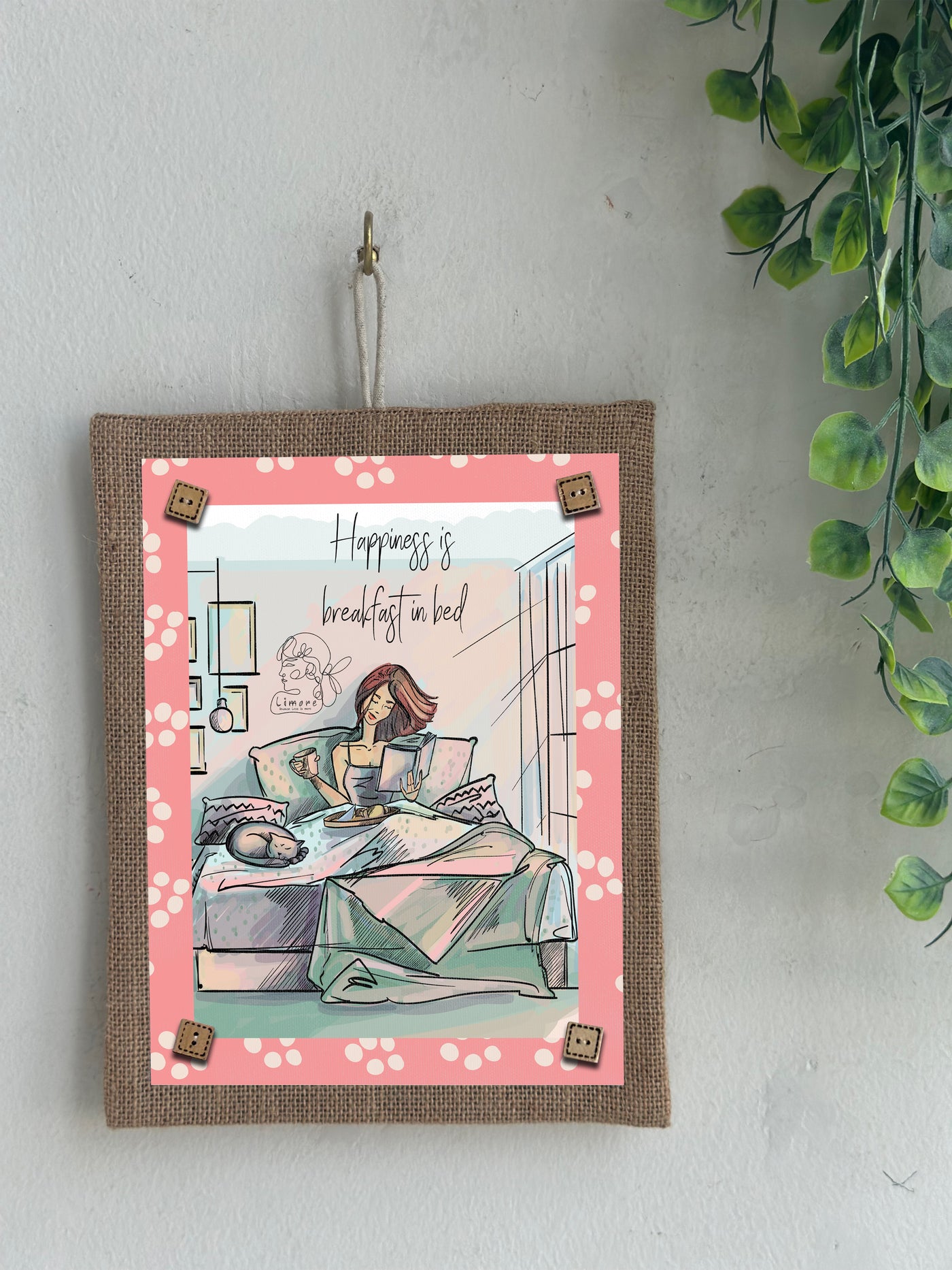 Slow Morning Joy Boho Wall Art