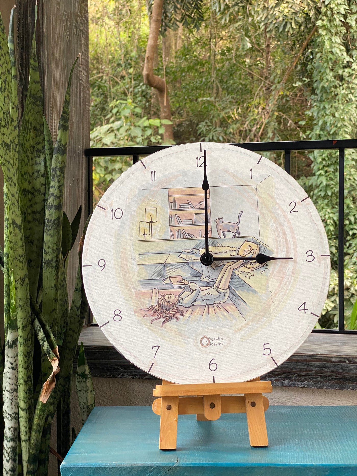 Reading Retreat Clock