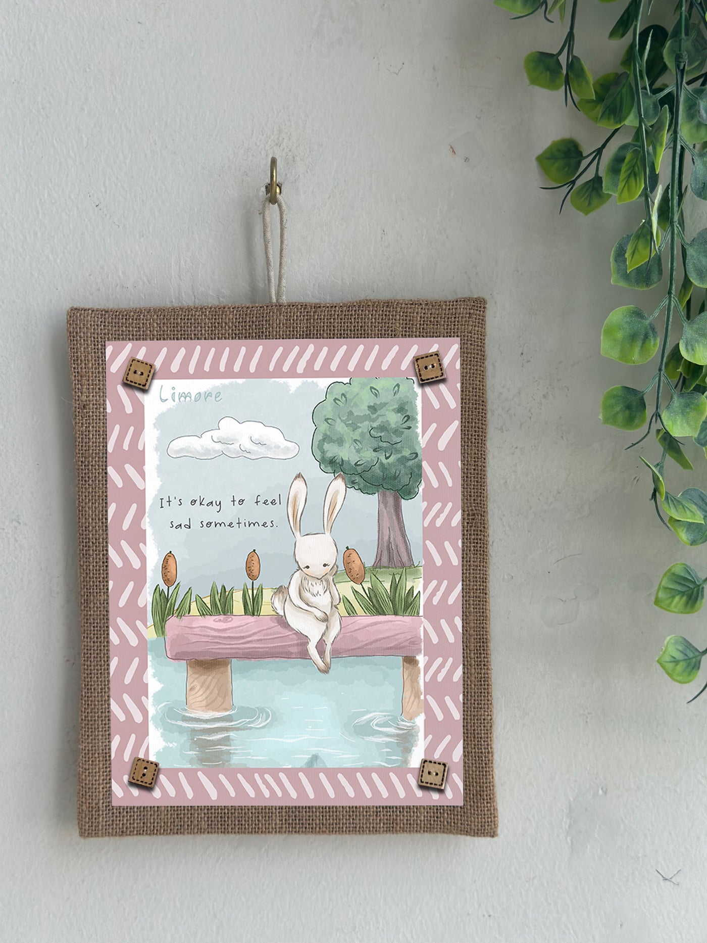 Bunny's Quiet Moment Wall Art