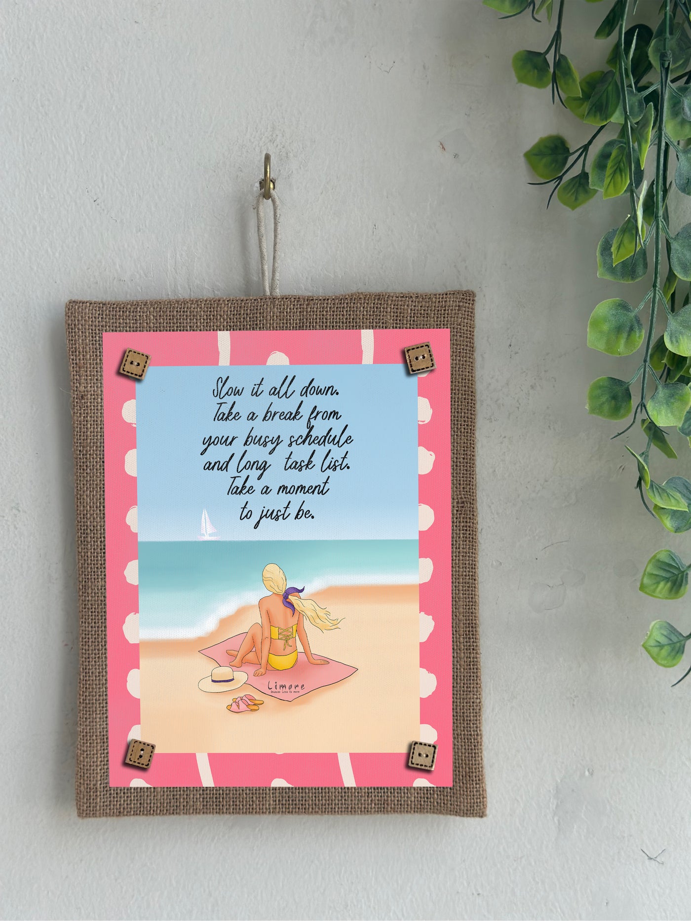 Beachside Bliss Boho Wall Art