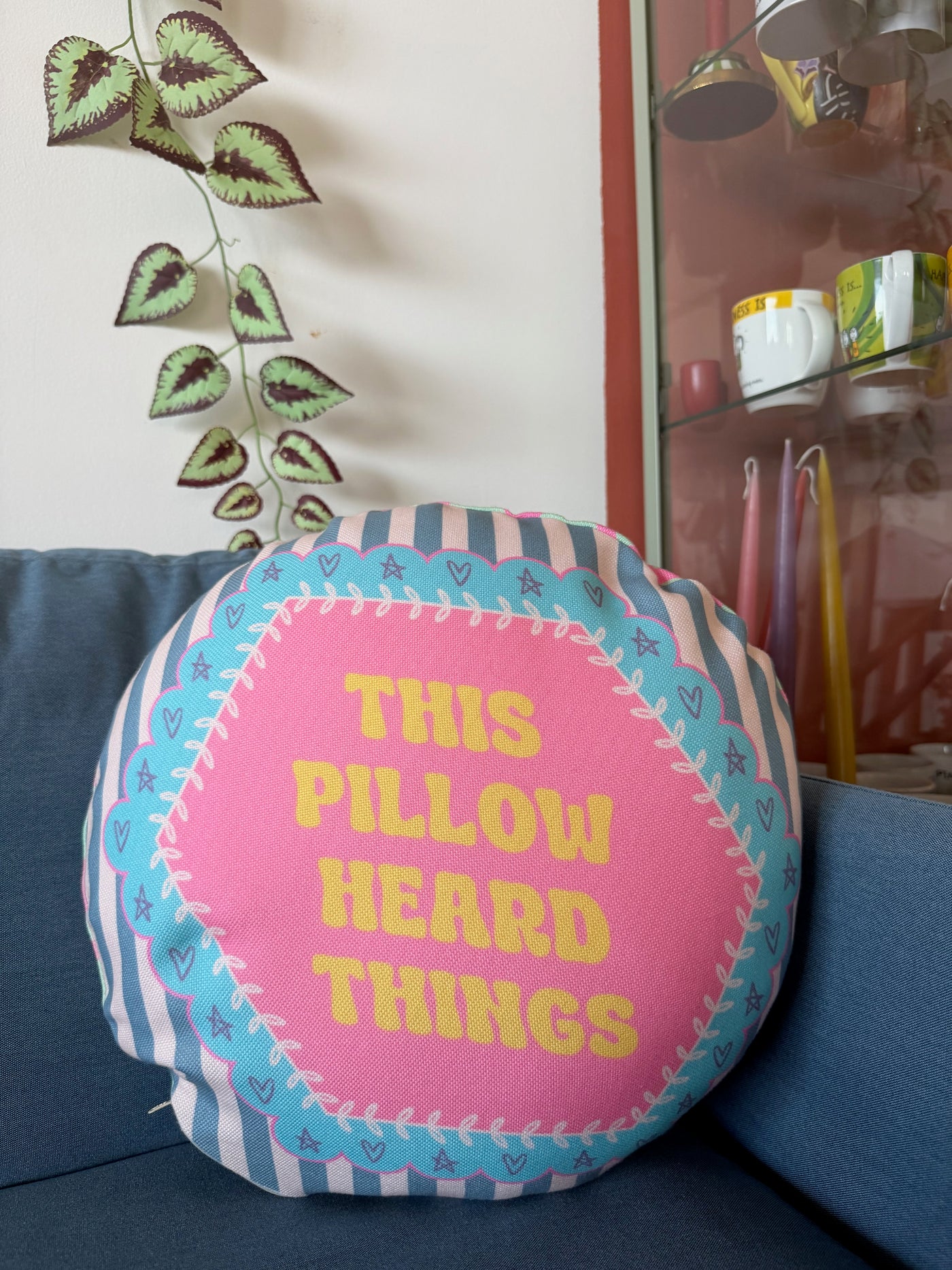 This Pillow Heard Things Cushion