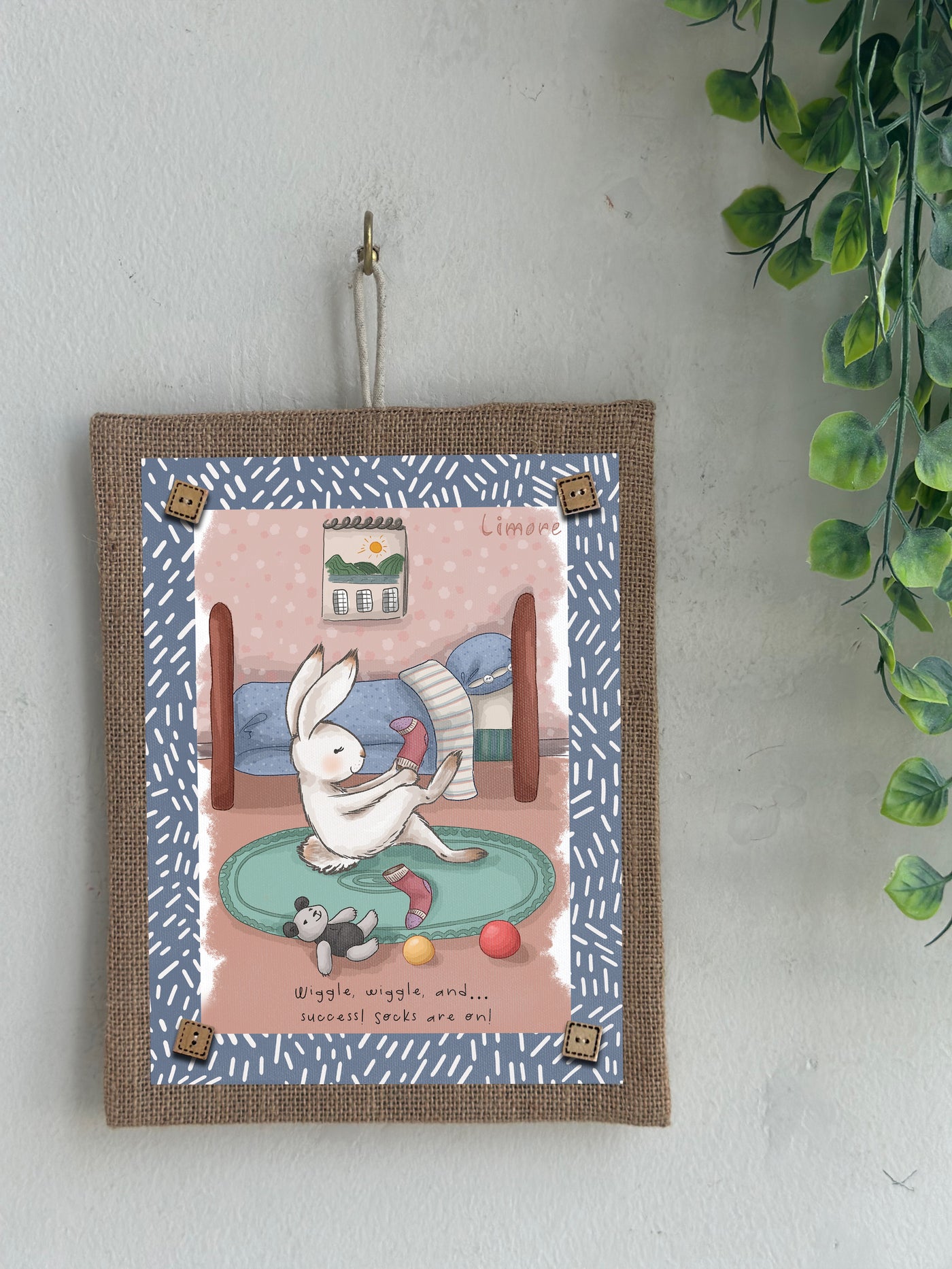 The Sock Success Wall Art