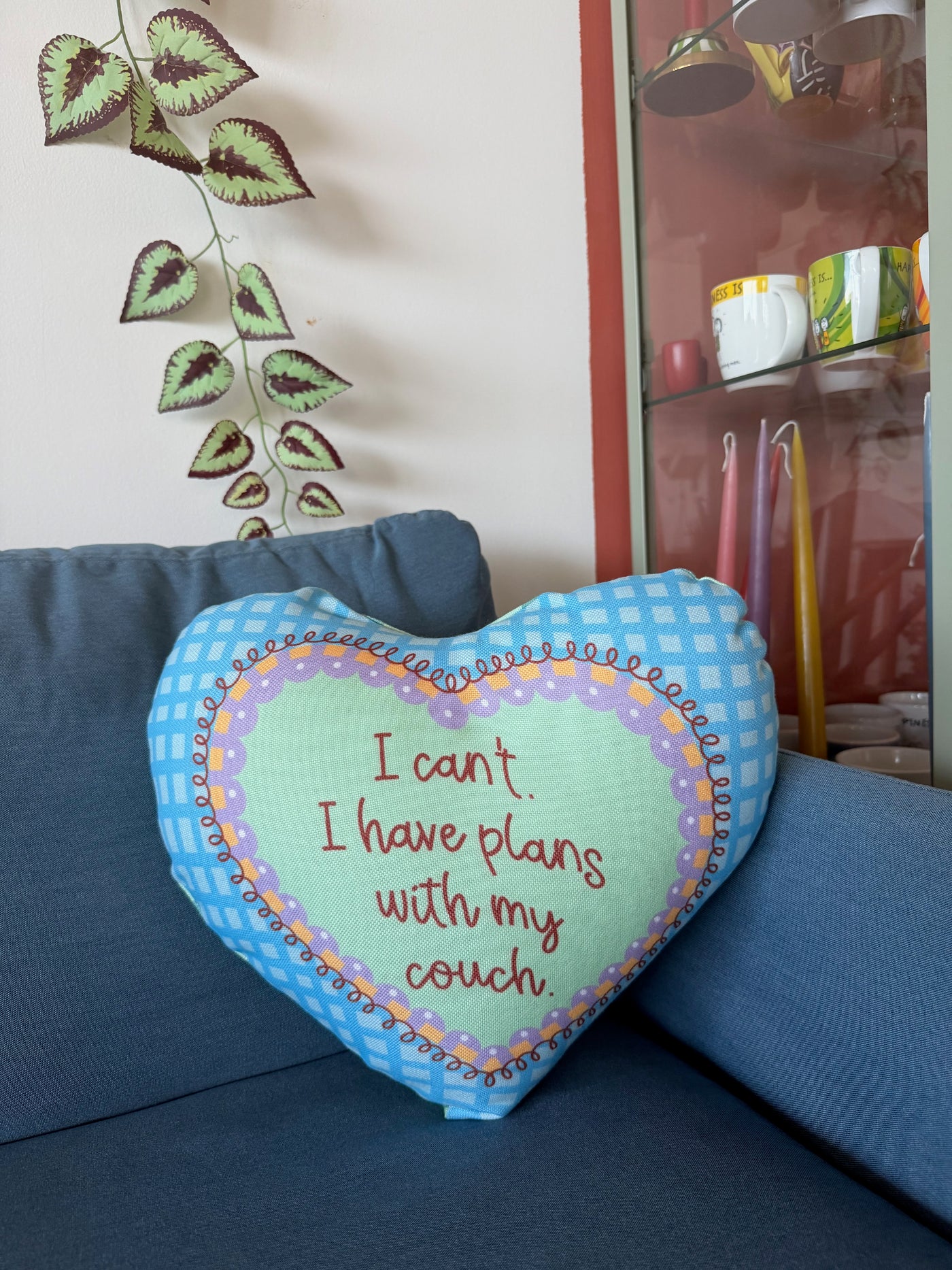 The Stay Home Plans Cushion