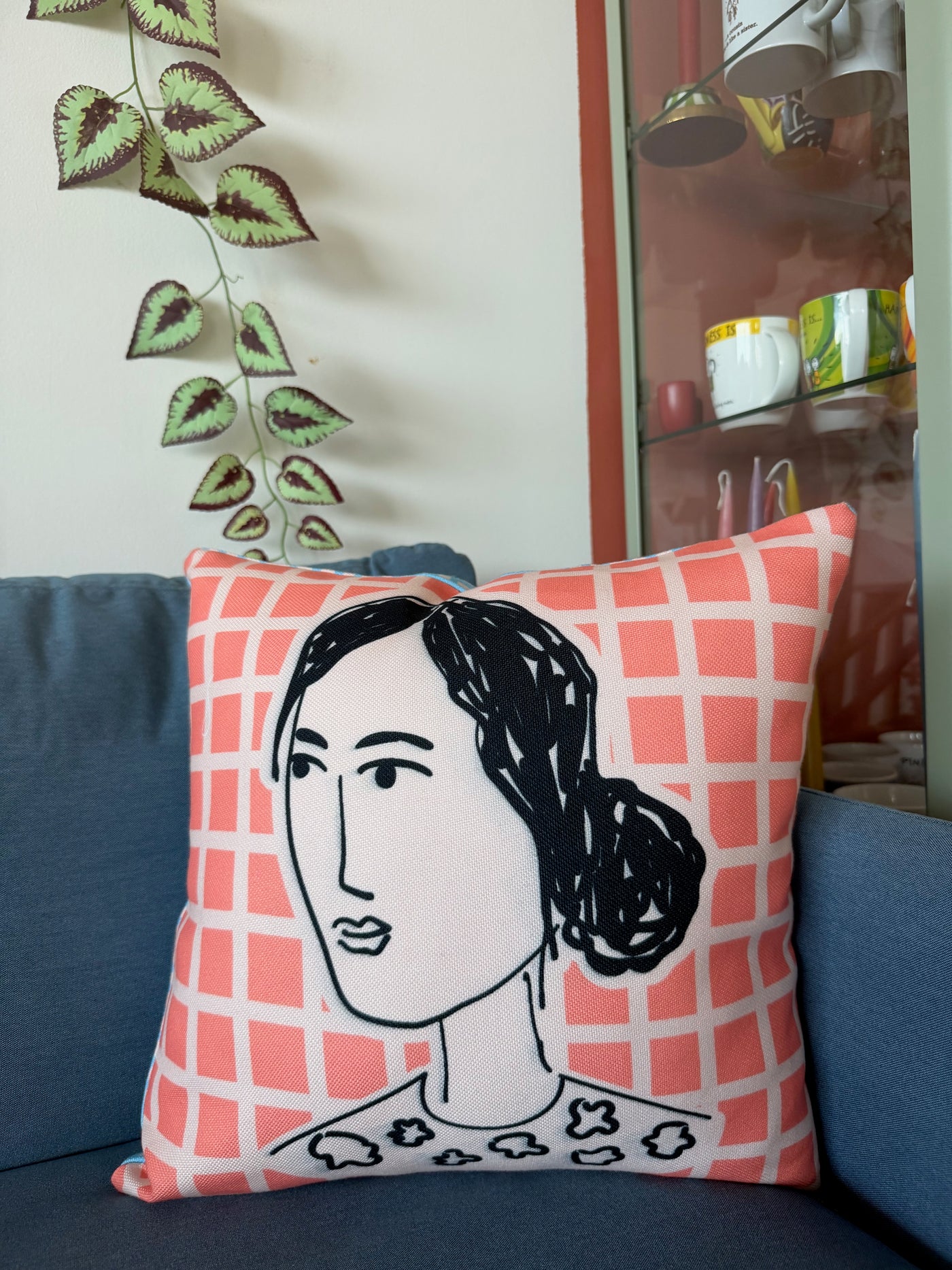 The Thoughtful Gaze Cushion