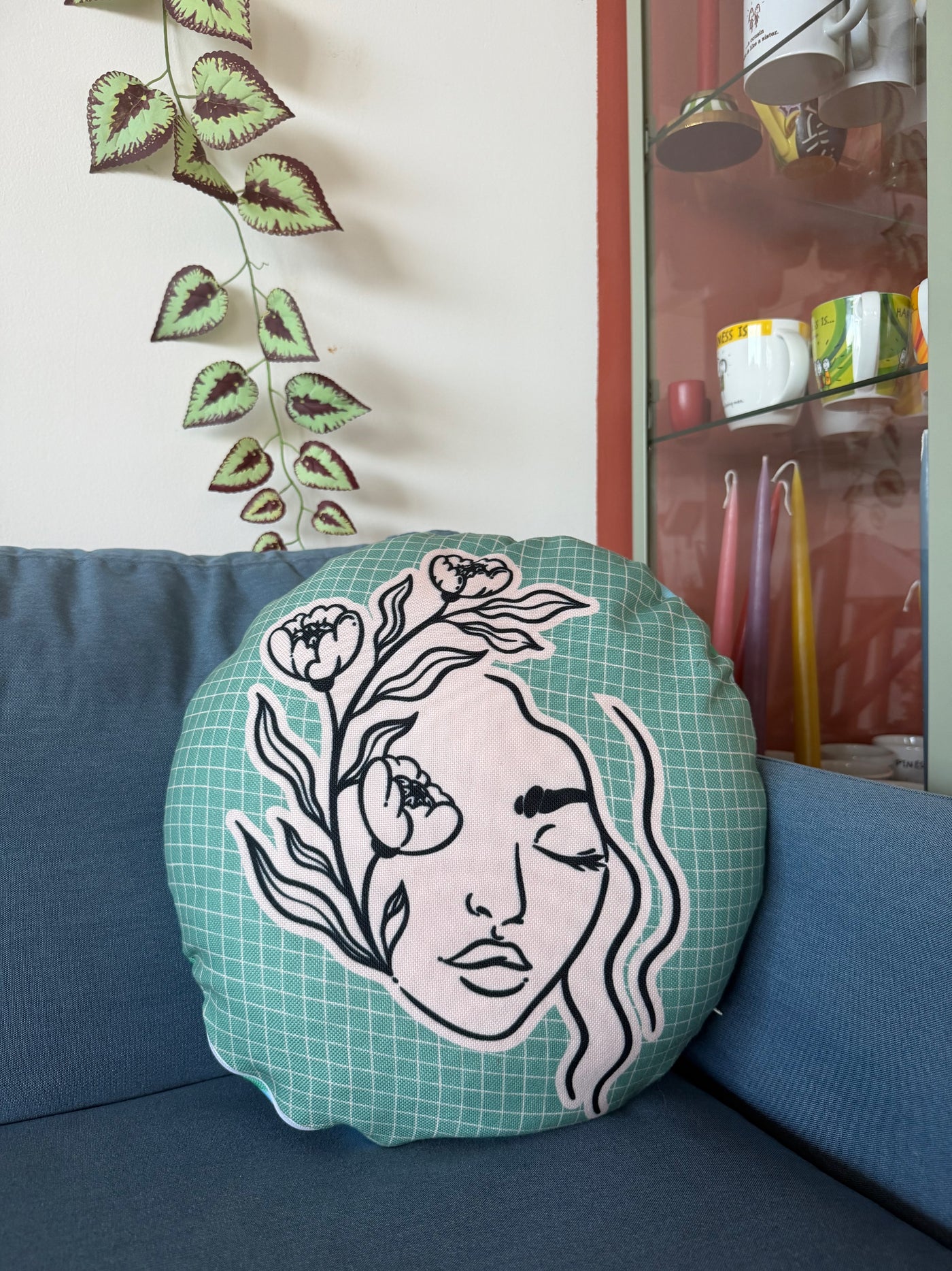 The Floral Aura Cushion