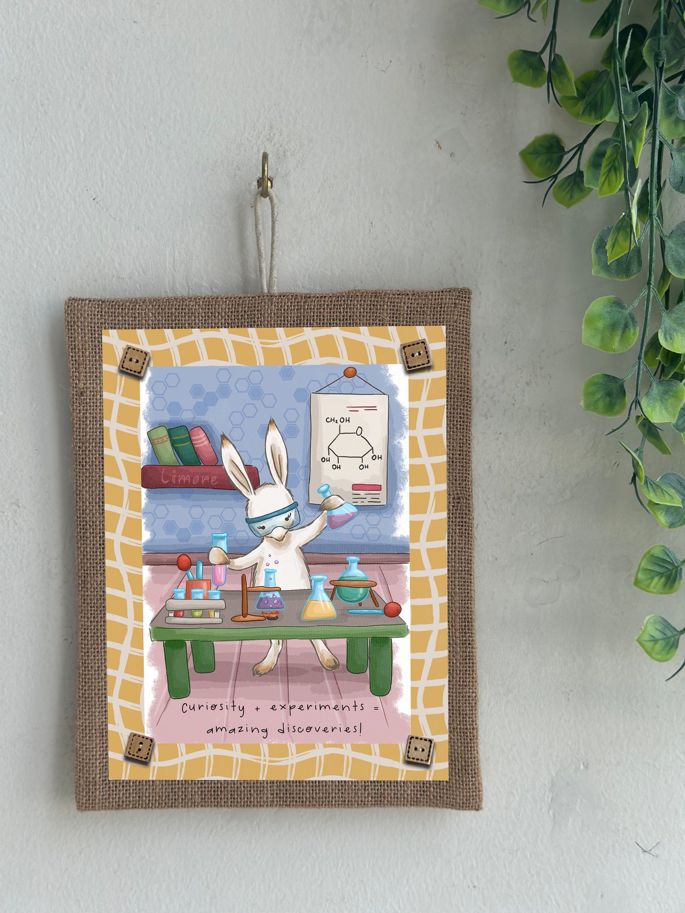 Bunny’s Lab Wall Art