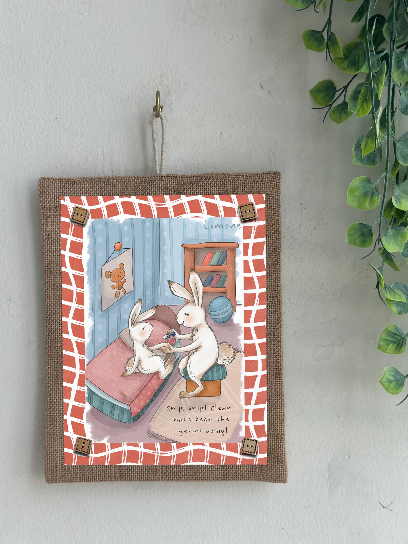Bunny’s Nail Care Wall Art