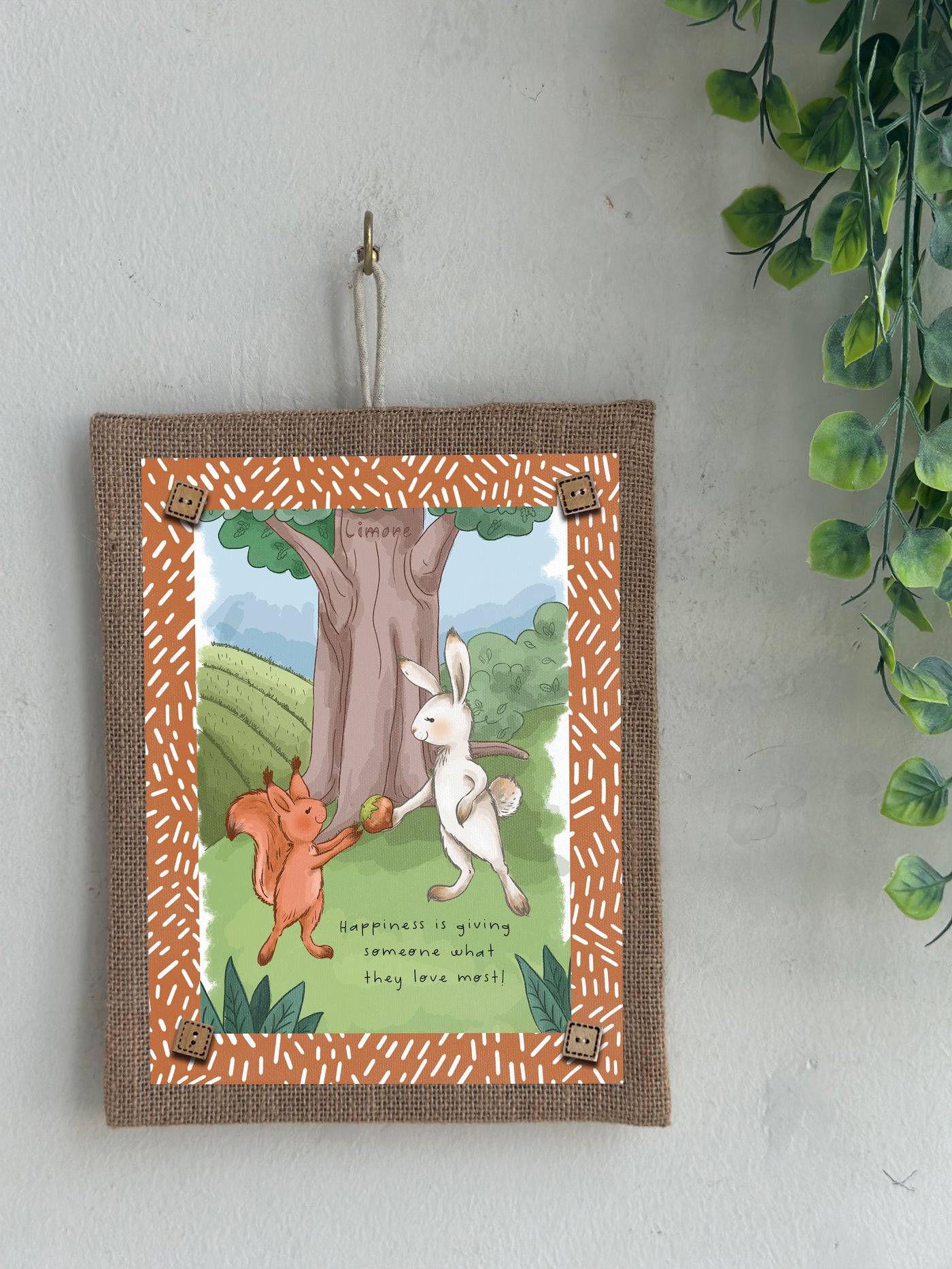 Bunny’s Sharing Joy Wall Art