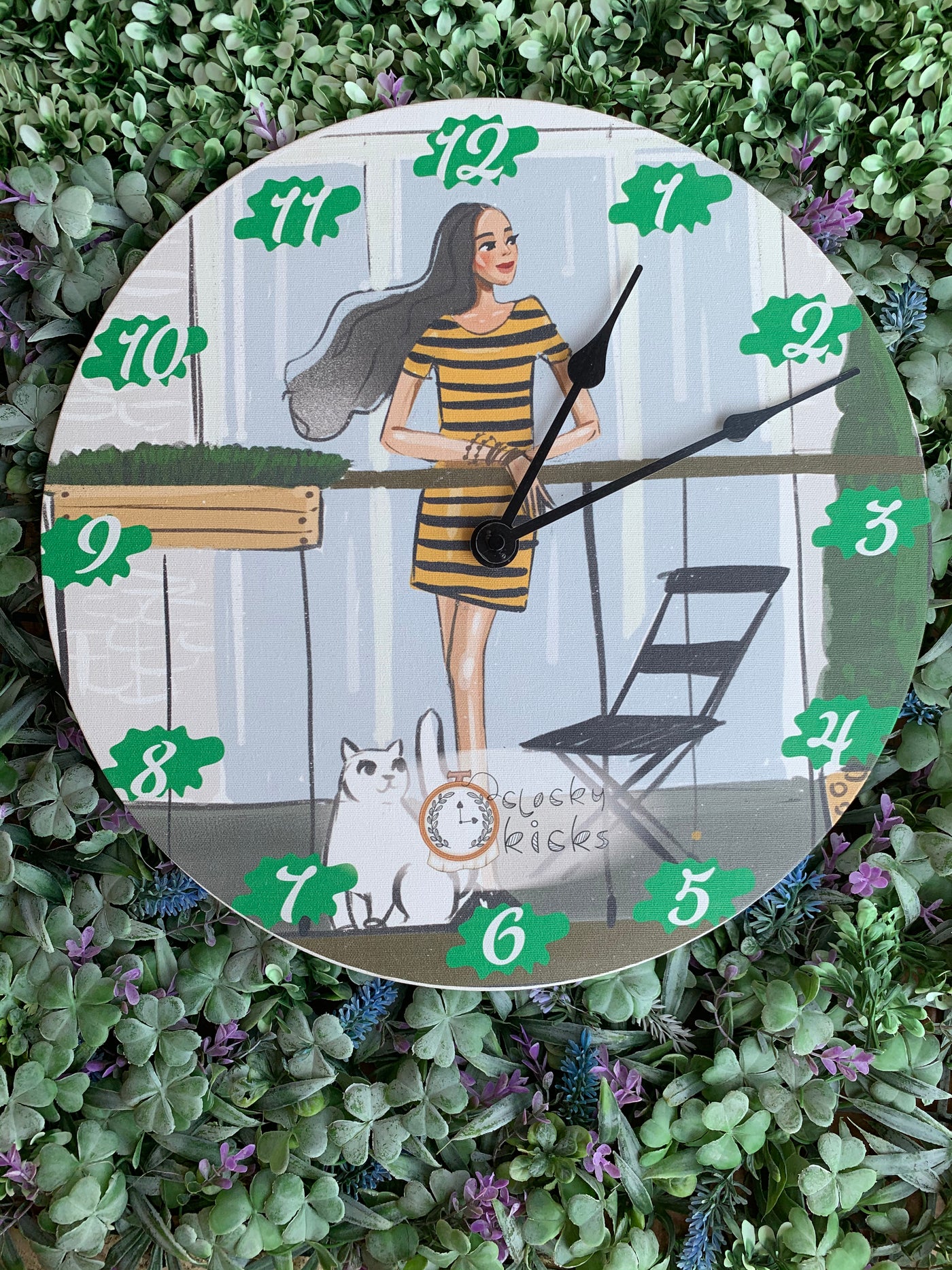 Balcony Bliss Clock