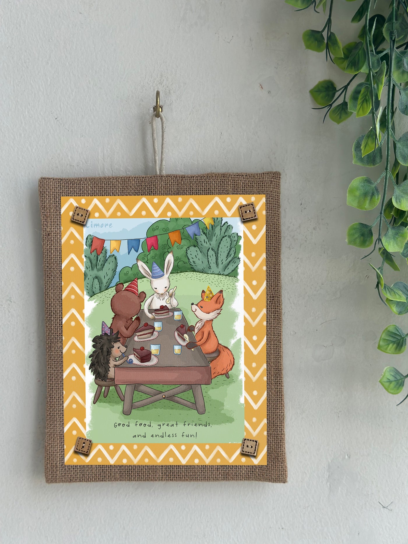 Picnic with Pals Wall Art