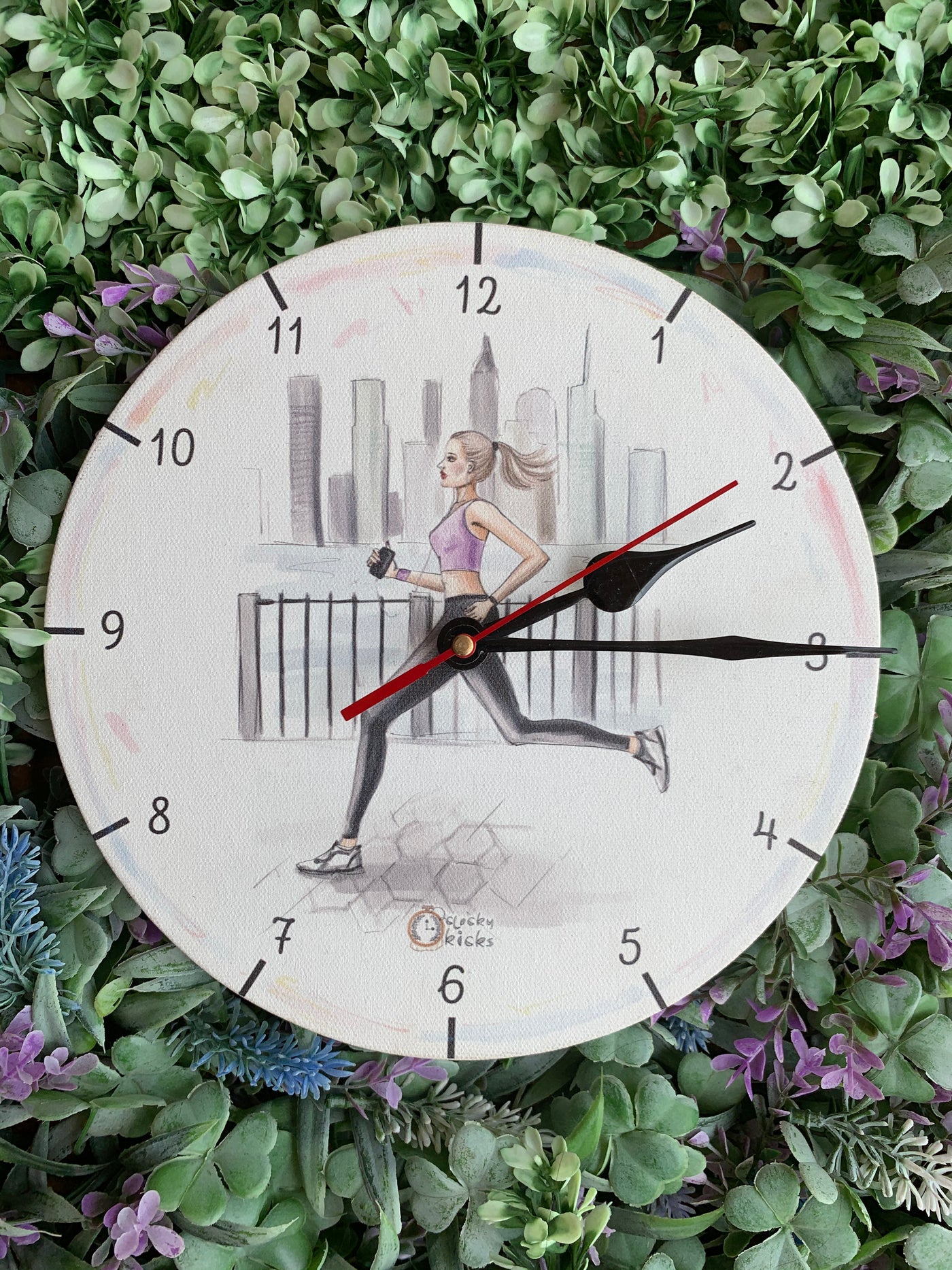 Running Free Clock