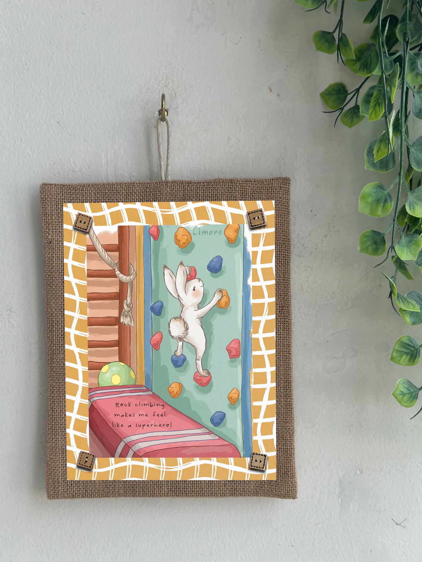 Little Climber Wall Art