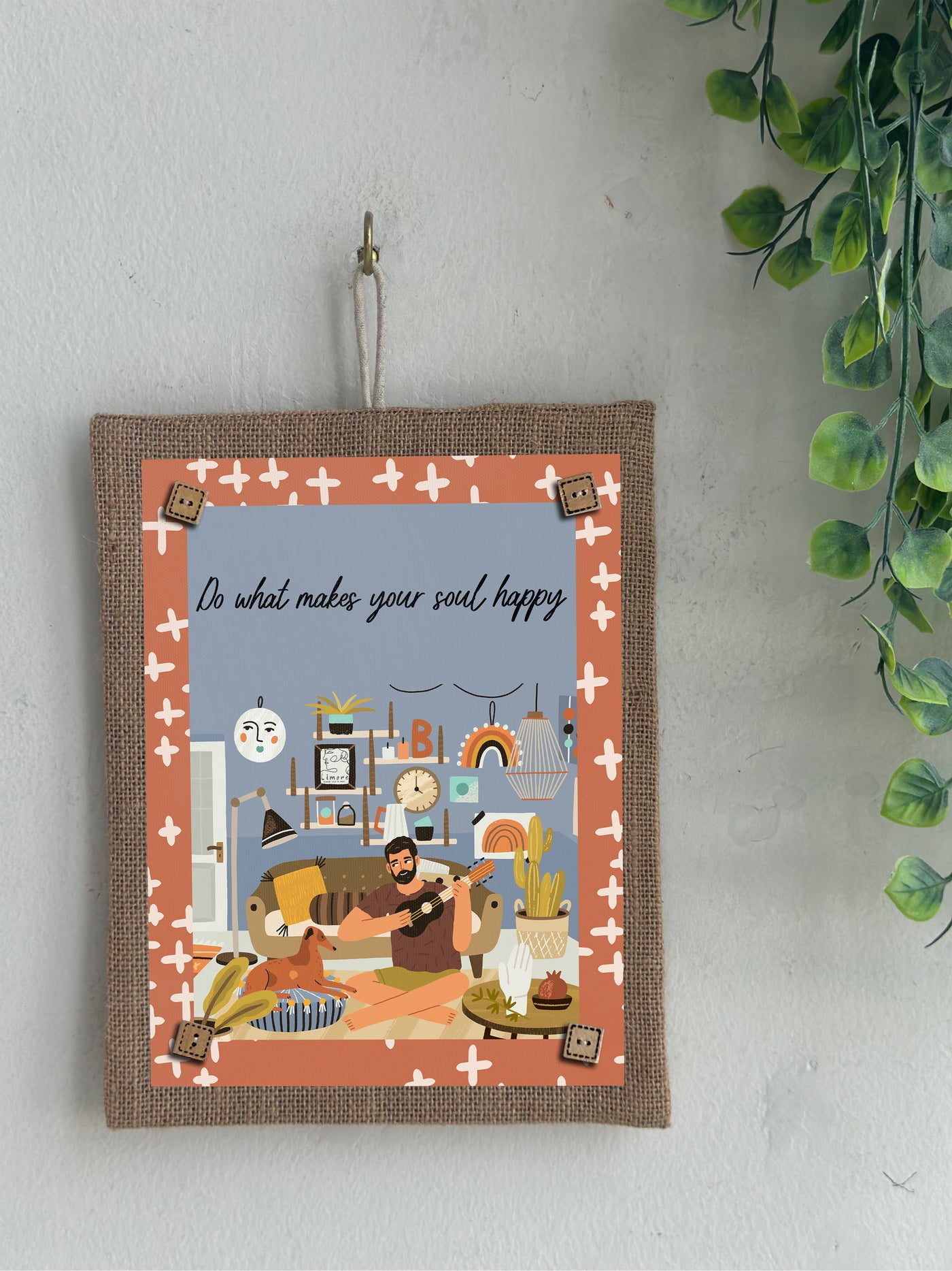 The Joyful Pause Boho Wall Art