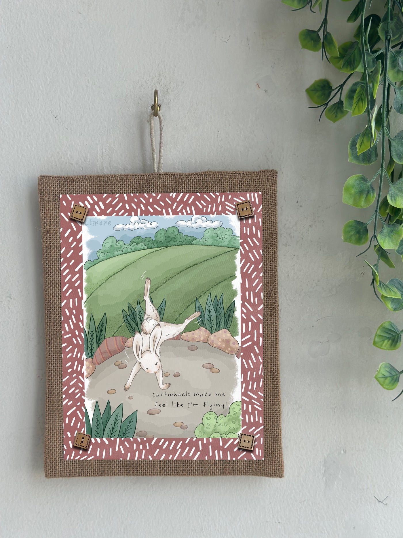 Cartwheel Joy Wall Art