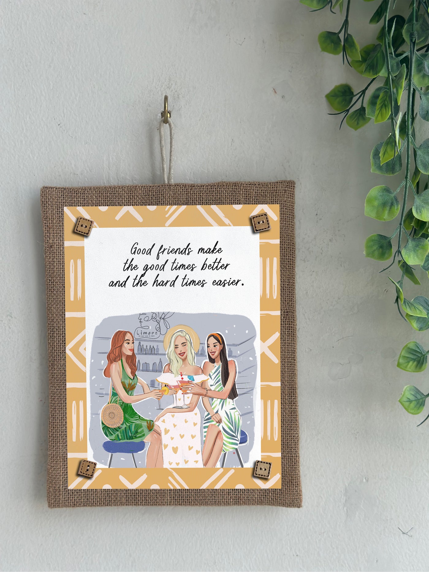 Unbreakable Bonds Boho Wall Art