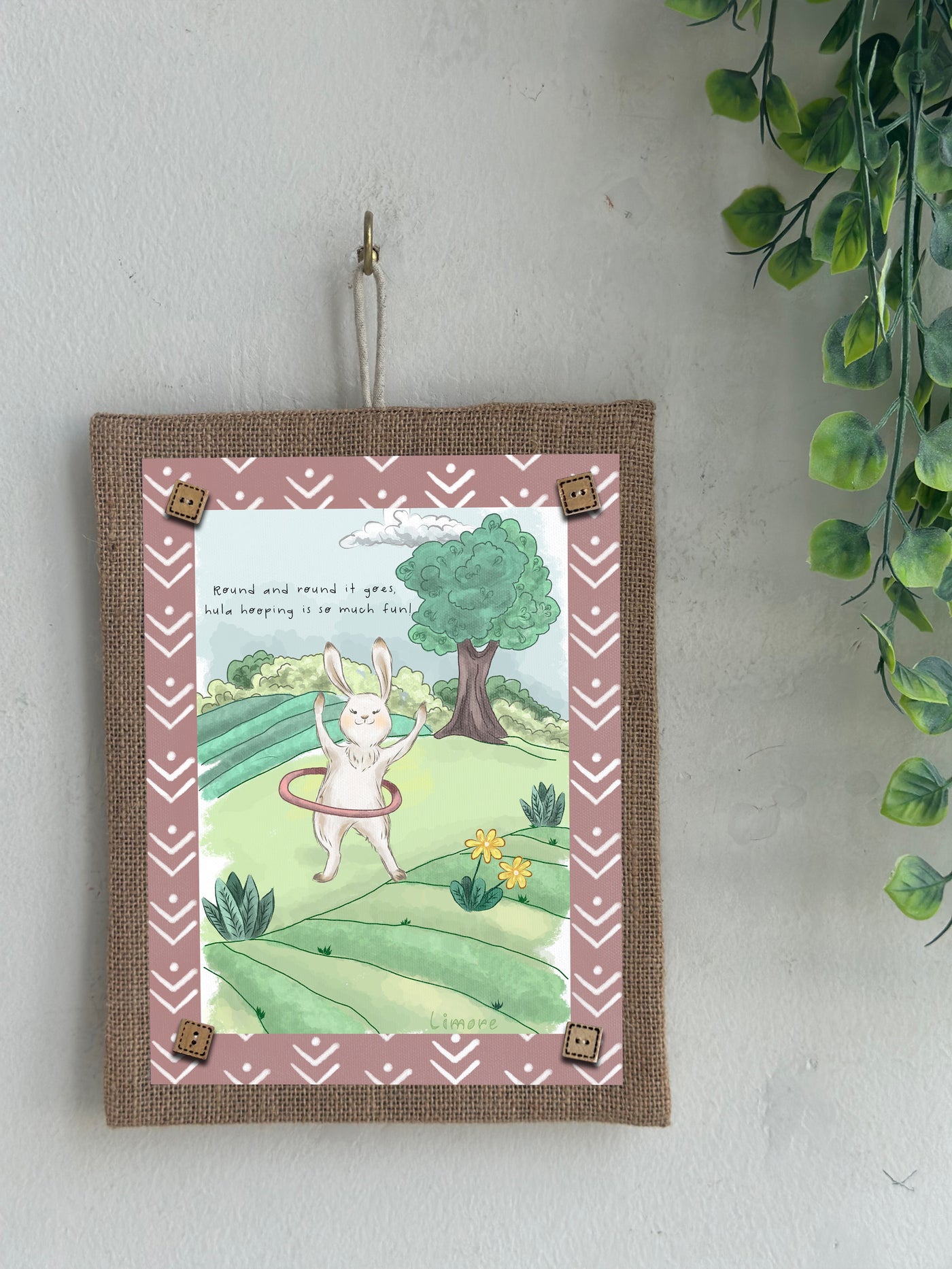 Hula Fun Wall Art