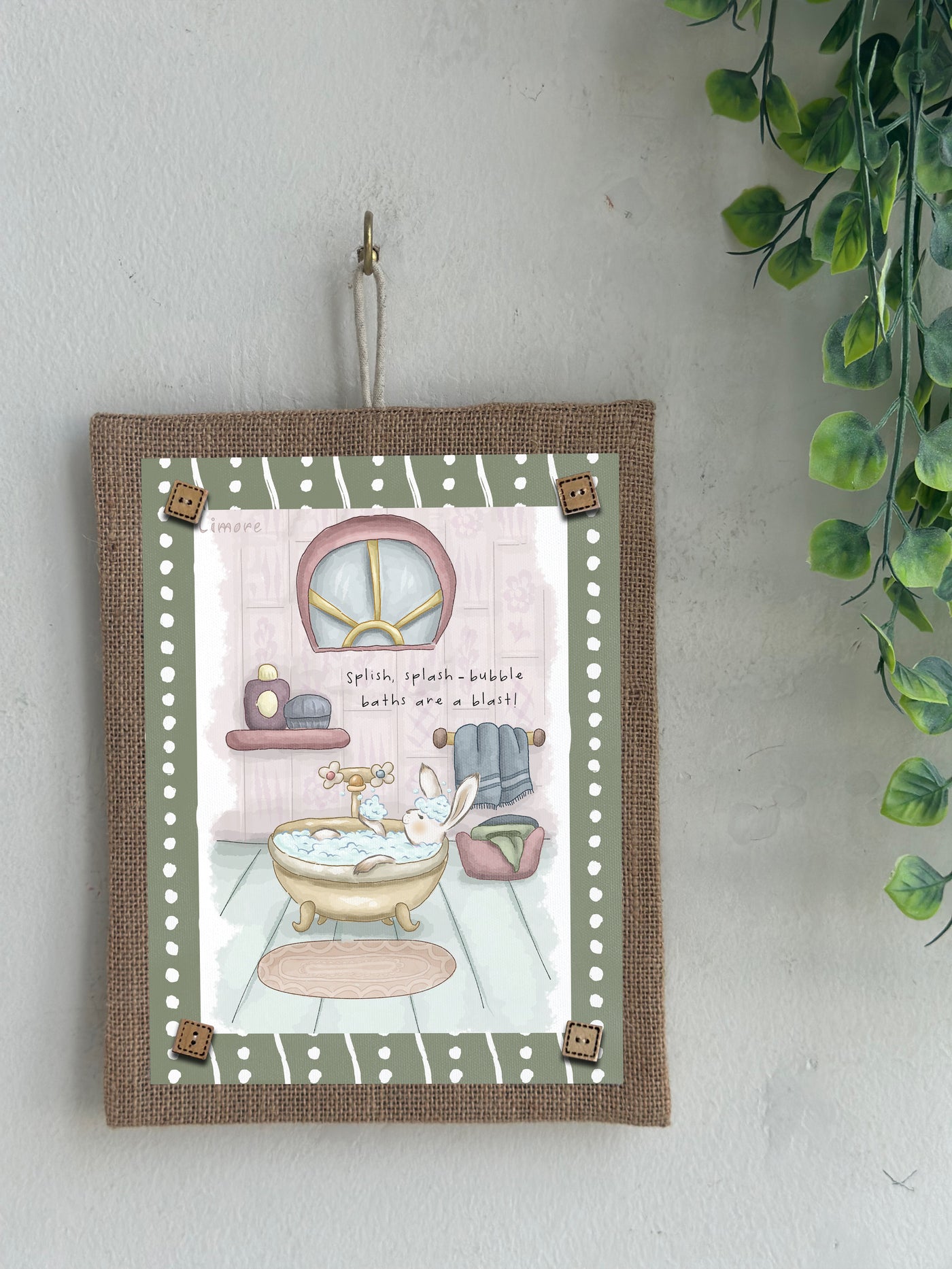 Bathtime Fun Wall Art