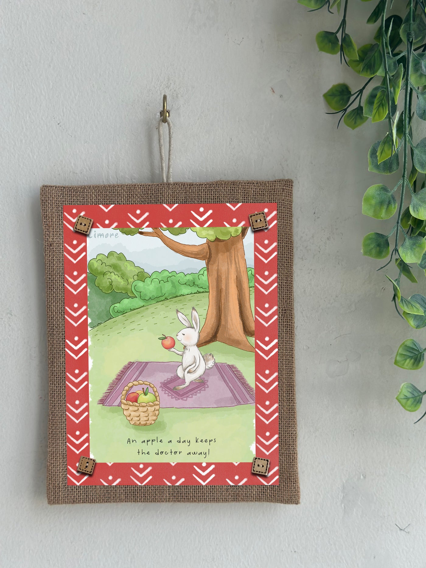 One Apple a Day Wall Art