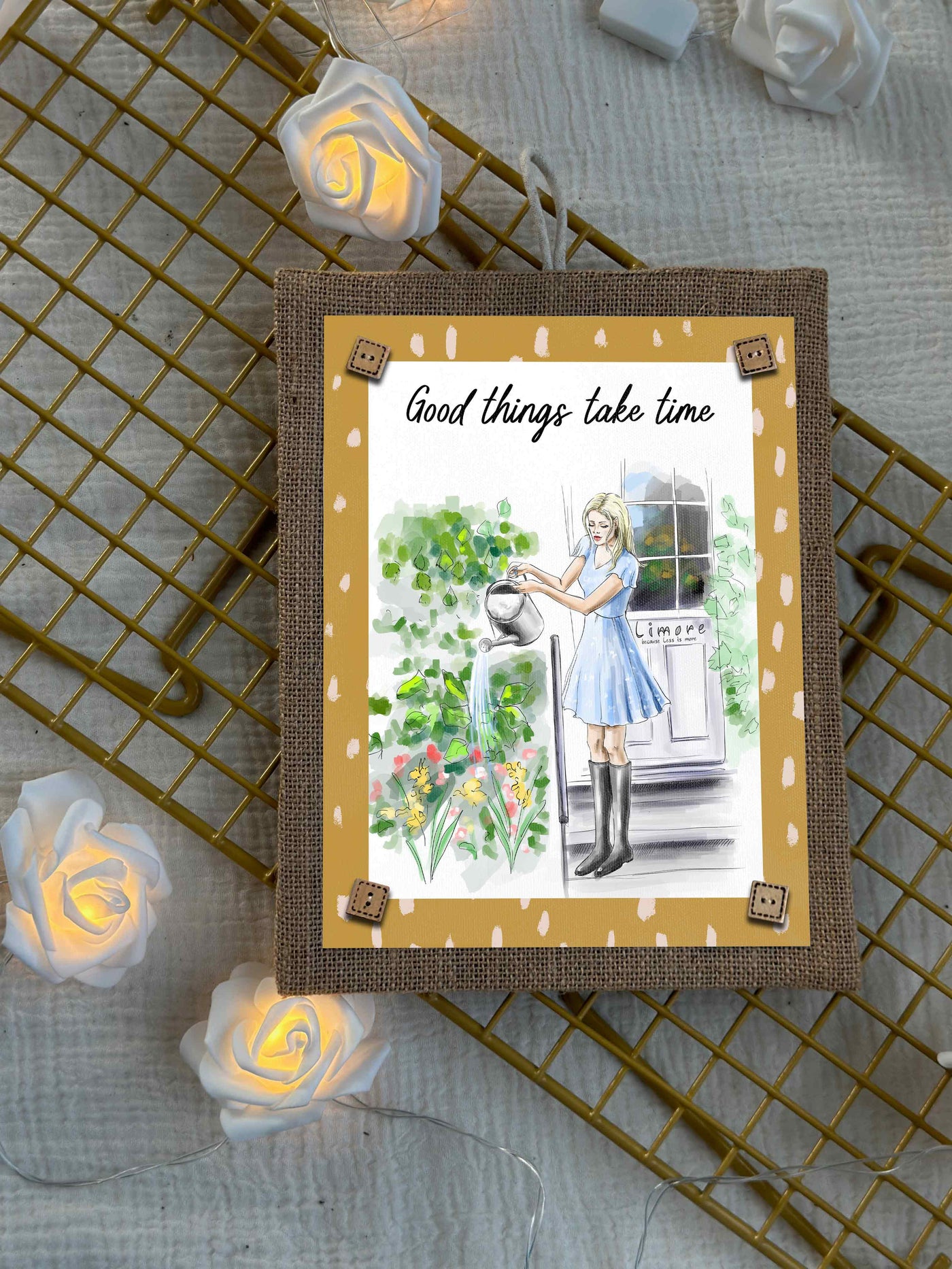 Slow and Steady Boho Wall Art