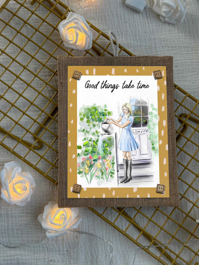 Slow and Steady Boho Wall Art