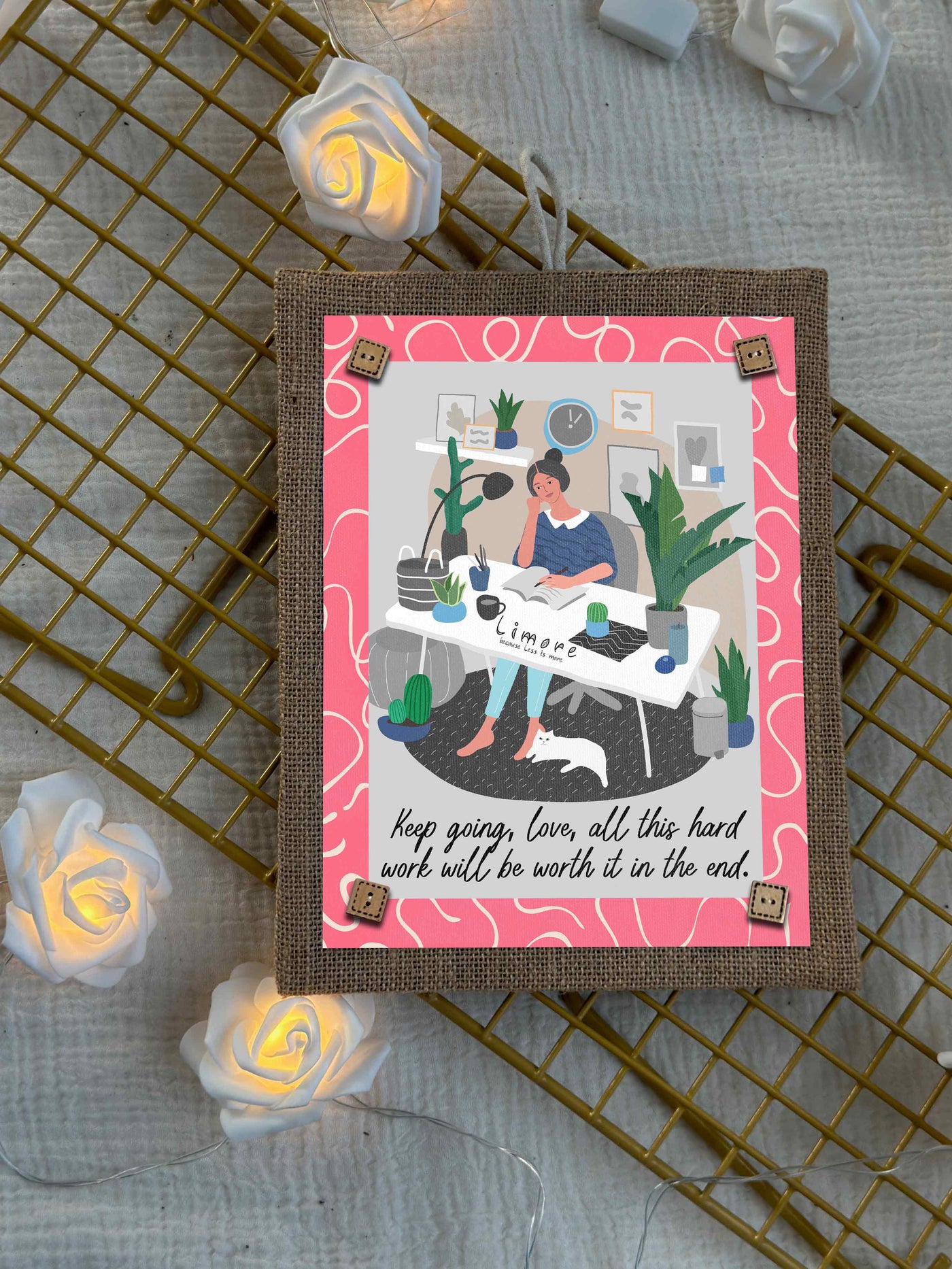 Quiet Determination Boho Wall Art