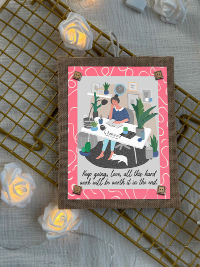 Quiet Determination Boho Wall Art