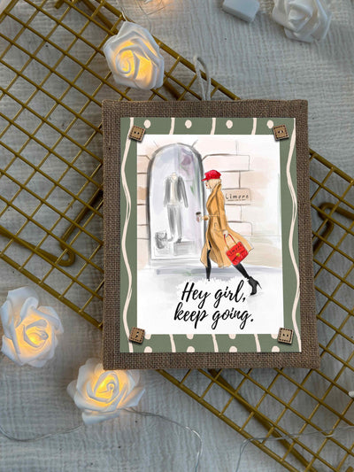 Keep Going Boho Wall Art