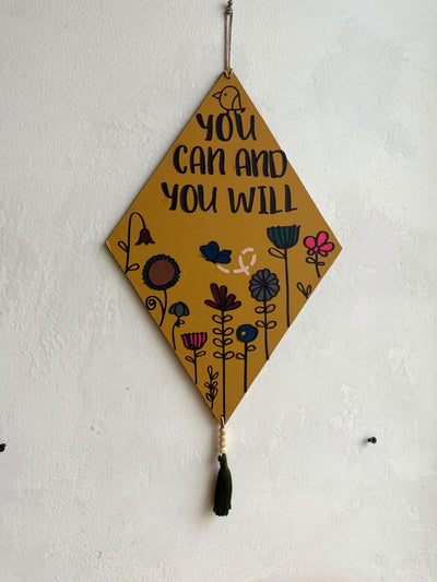 You can and You will - Enchanted Diamond Wall Art