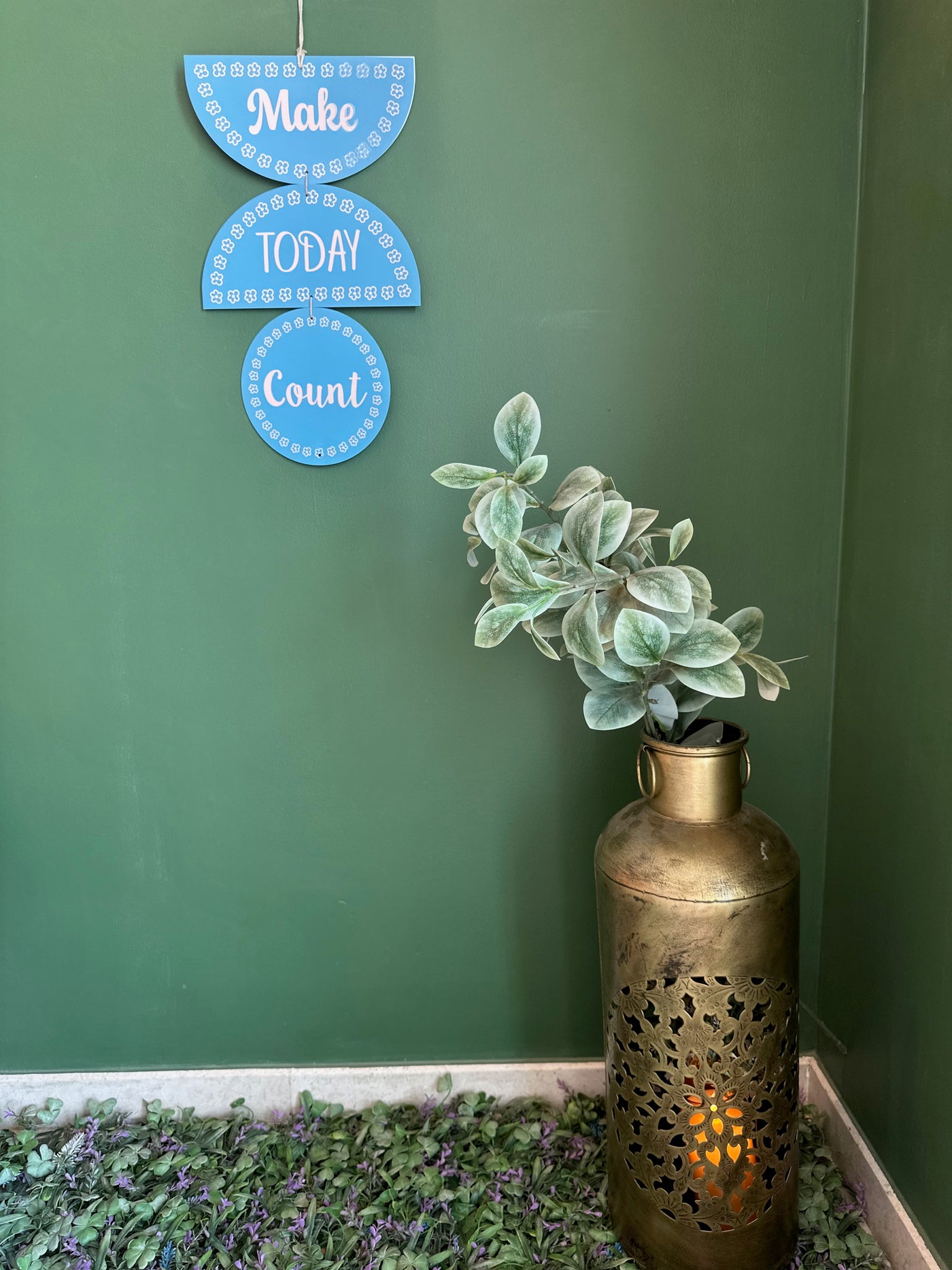 Make Today Count Minimalist Wall Art