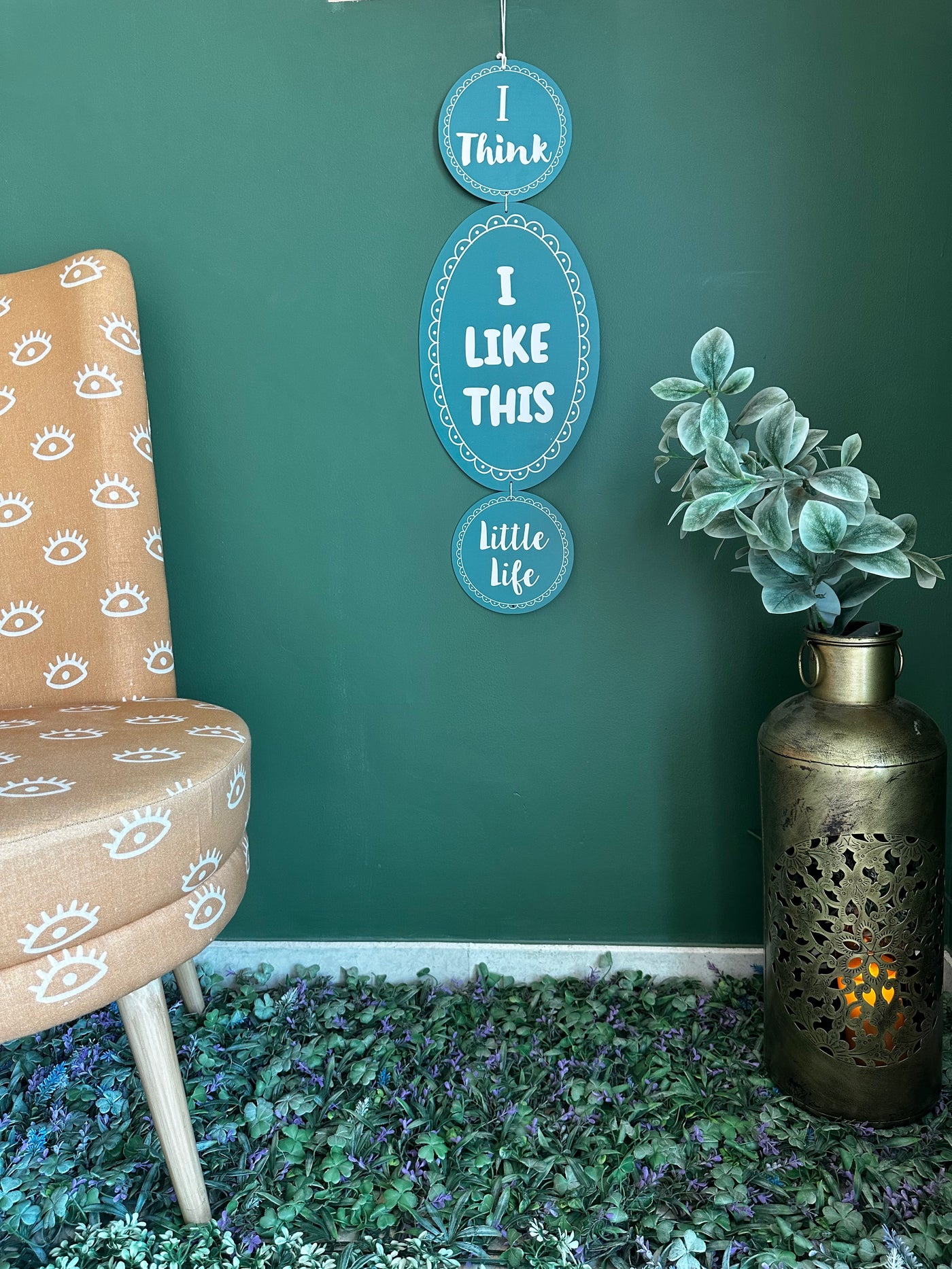 I Think I Like This Little Life Minimalist Wall Art