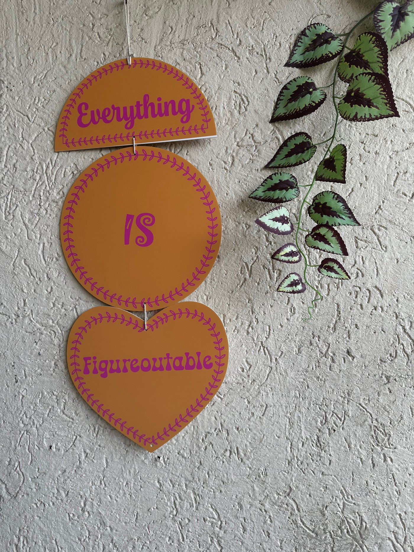 Everything Is Figureoutable Minimalist Wall Art