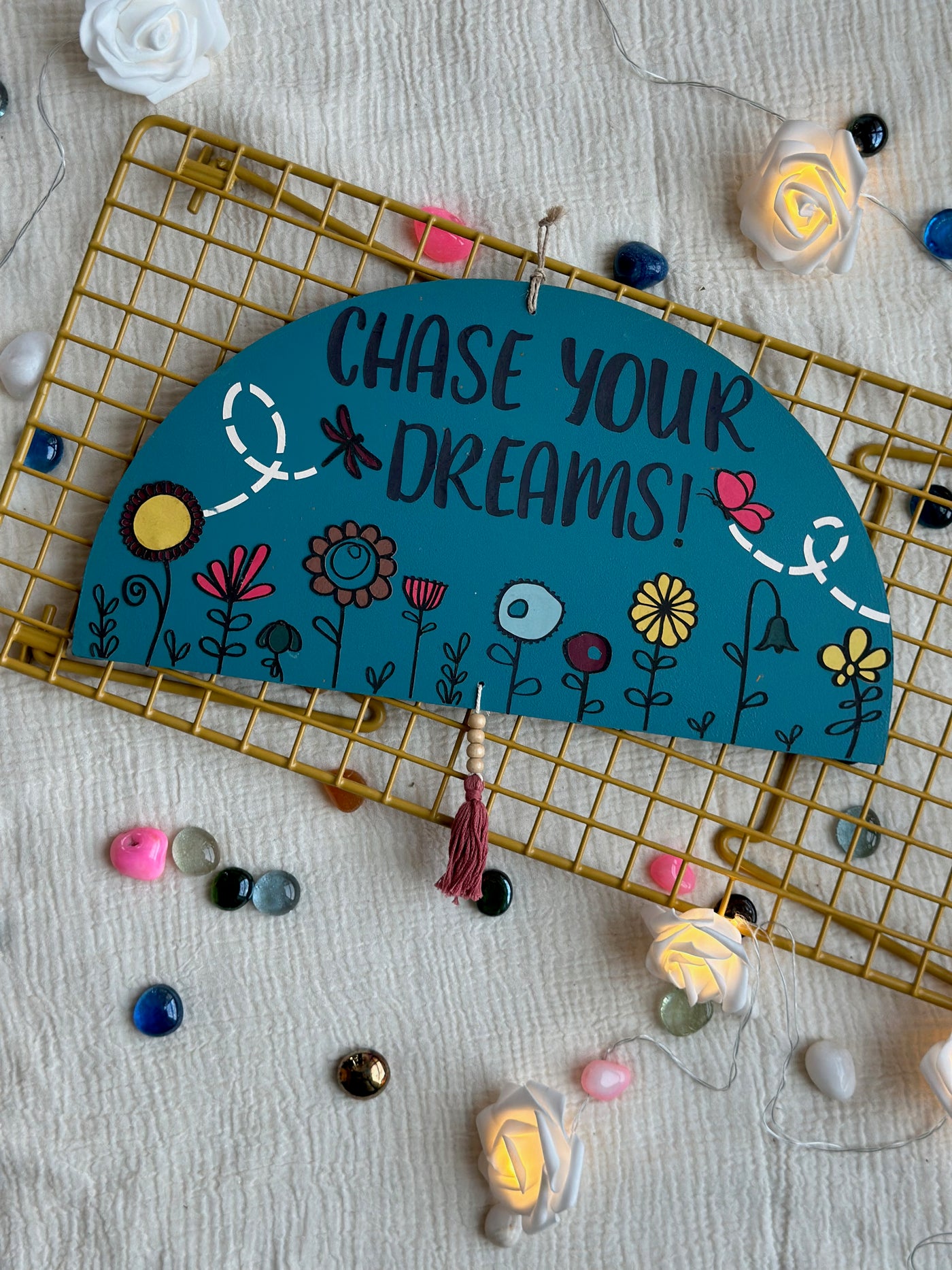 Chase your dreams - Enchanted Semi-circle Wall Art