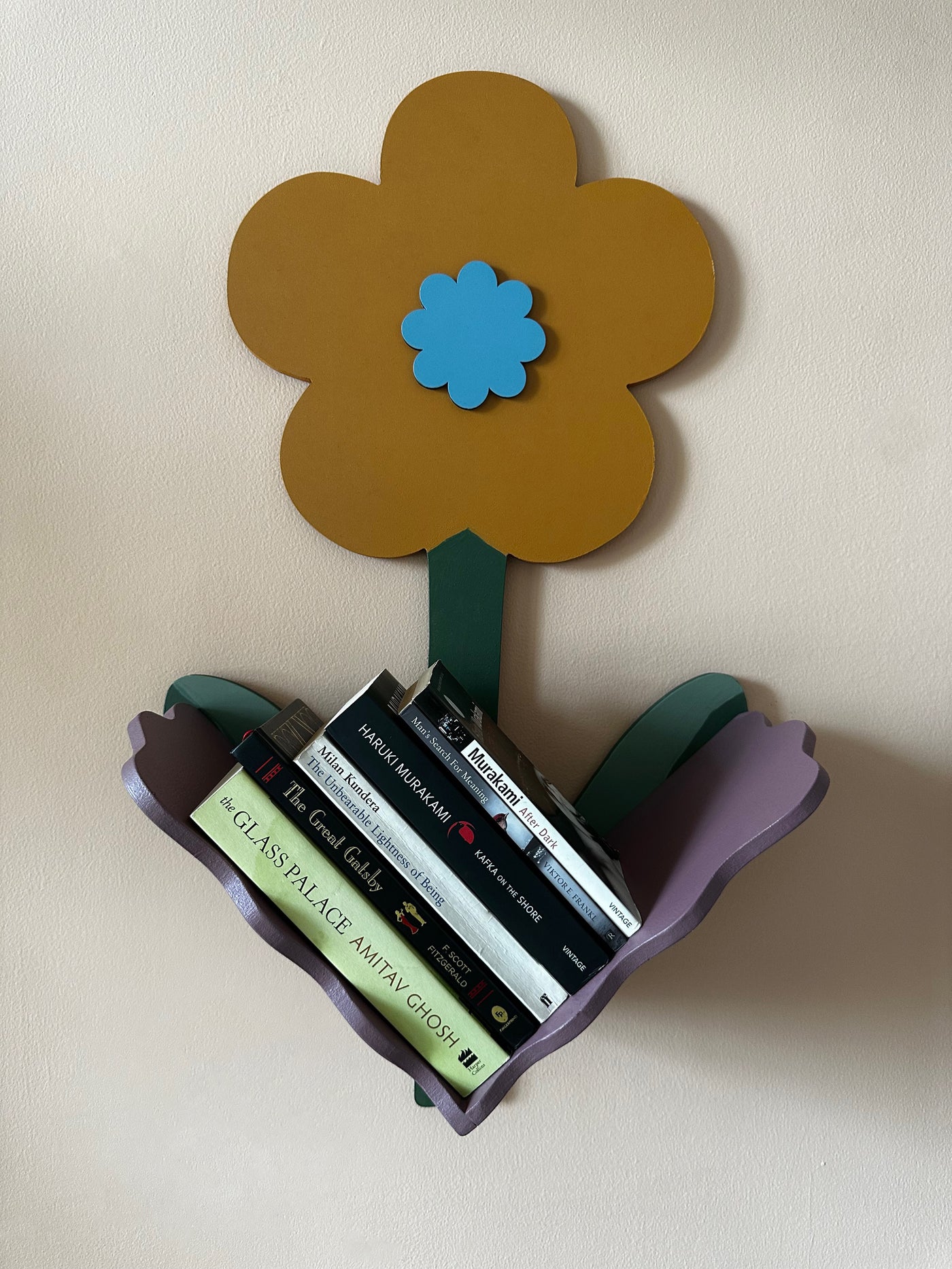 Simple Daisy Floral Float Shelf