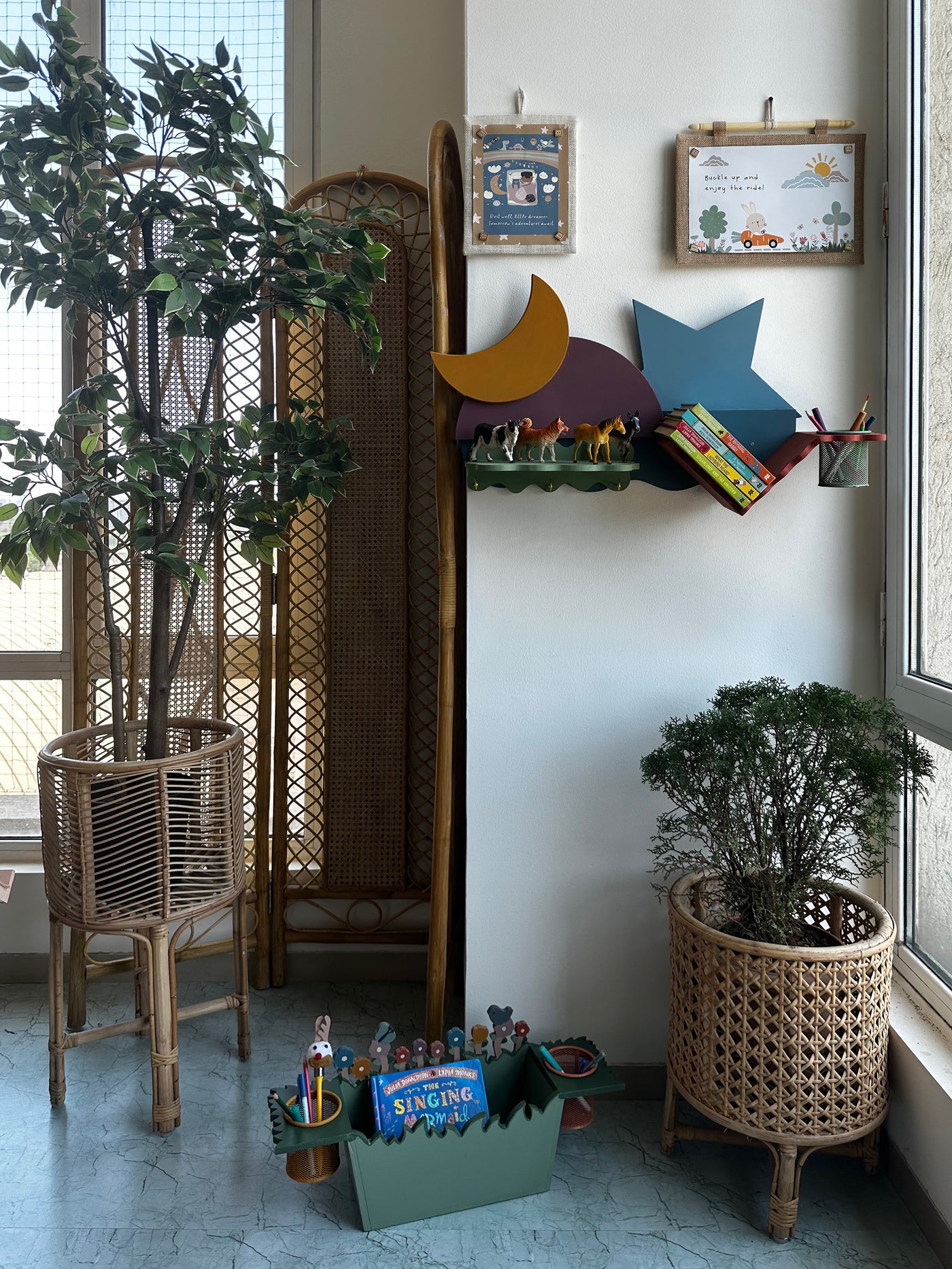 Starry Moonlight Wall Shelf