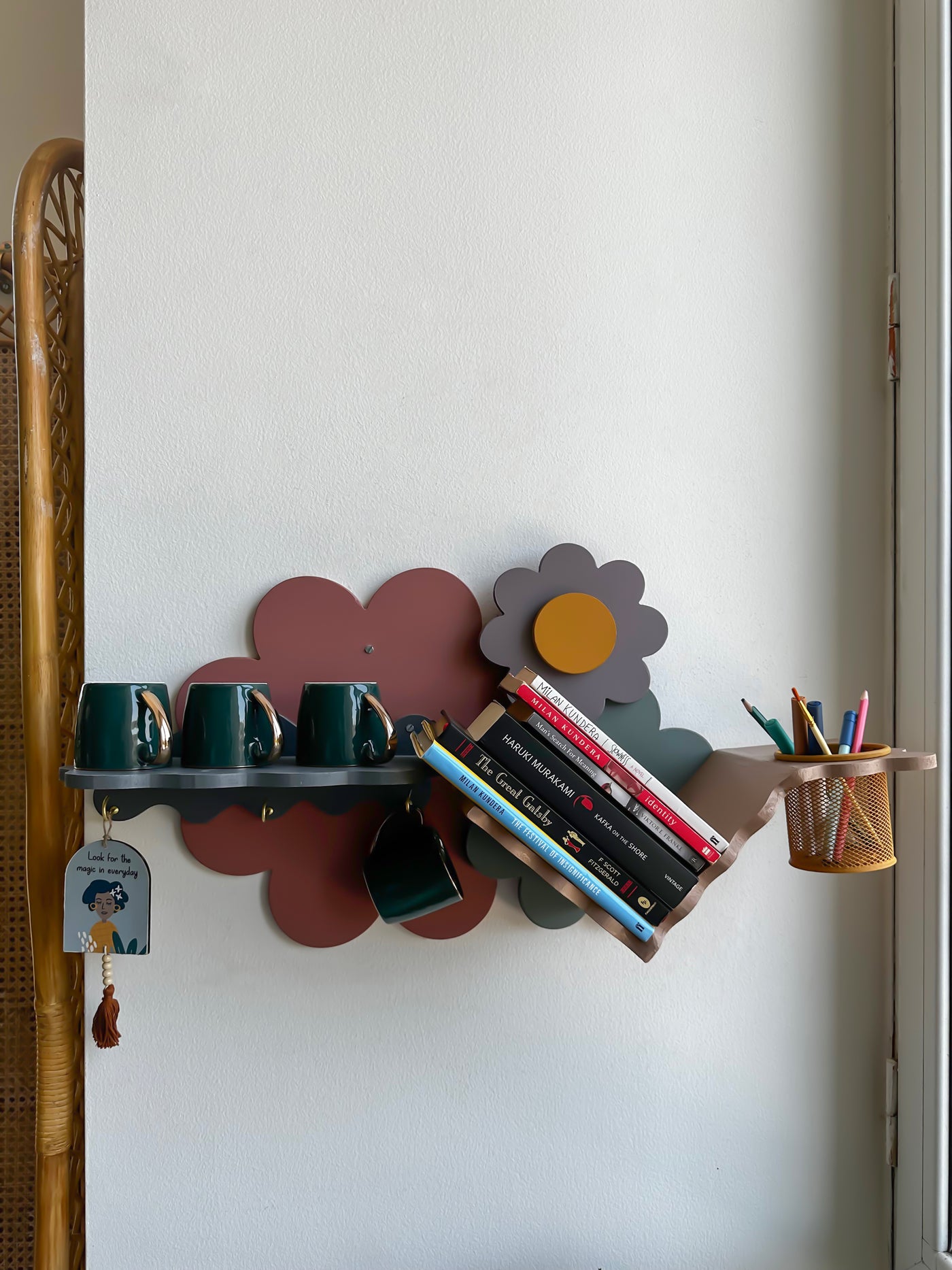 Trio Bloom Wall Shelf