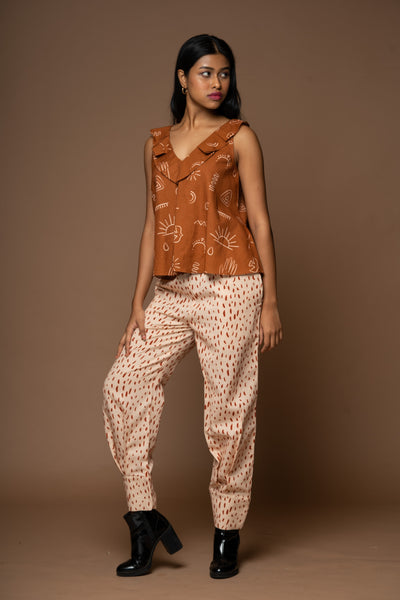 Snug Cuff Pants in The Only Truth Pattern
