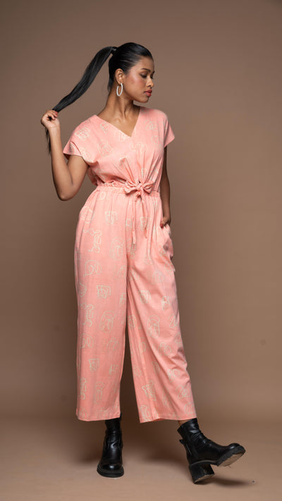 Knot me up Jumpsuit in And I dream more Pattern