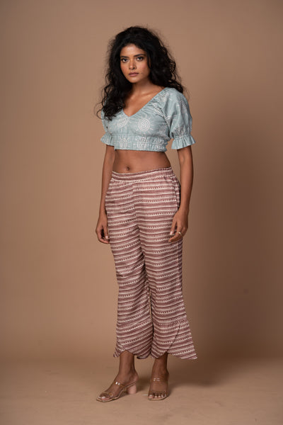 Sage Reversible Whispered V Bralette