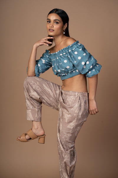 Blue Reversible Unveiled Beauty Bralette