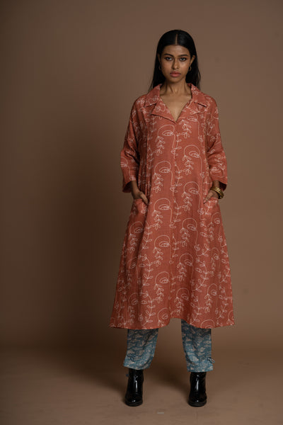 Tie-Knot Pants in Not Fishy At All Pattern