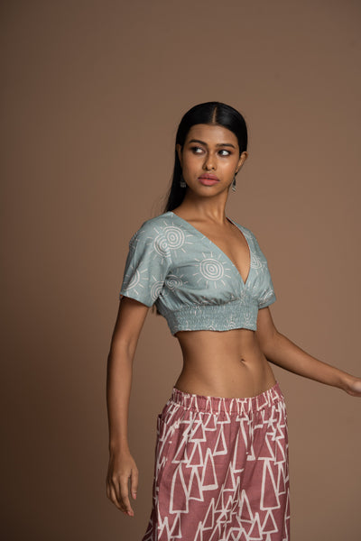 Sage Reversible Vivid V Bralette