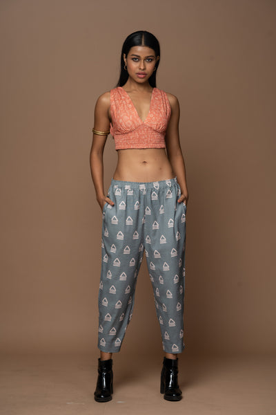 Terracotta Reversible Plunge Panache Bralette