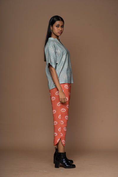 Archway Pants in See the Sea Pattern