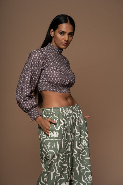 Everyday Ease Pants in Ripple Script Pattern